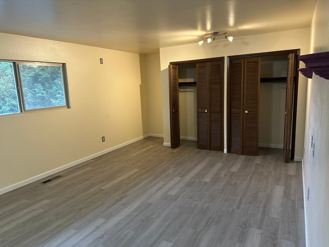 Picture of a newly remodeled wooden floor
